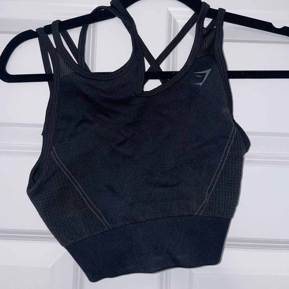 GymShark Black Sports Bra